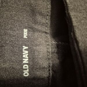 Old Navy Black Pixie Pants